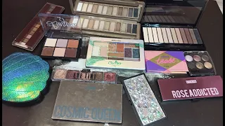 ВСЕ МОИ ПАЛЕТКИ ТЕНЕЙ🌈3 часть😵TianDe, La Rosa, Stellary, tarte, Pupa, Smasbox, Physicians formula