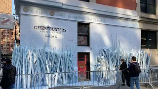GhostBusters Frozen Empire event at Hook and Ladder 8