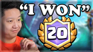 BEATING 20 Win Challenge (Best Deck) 🍊