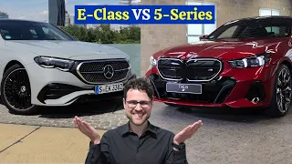 2024 Mercedes E-Class vs BMW 5 Series with i5 vs EQE - The Ultimate Comparison