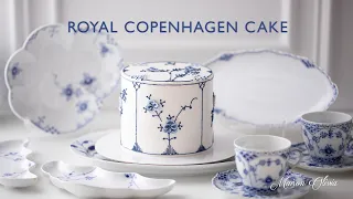 로얄코펜하겐 케이크 [ROYAL COPENHAGEN CAKE] 245년 전통 덴마크 왕실 도자기의 디자인을 케이크에 담다.