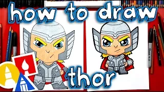 How To Draw Cartoon Thor