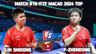 Lin Shidong vs Fan Zhendong R16 ITTF Macao 2024