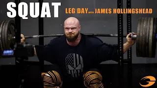 James Hollingshead Trains Legs at DESTINATION