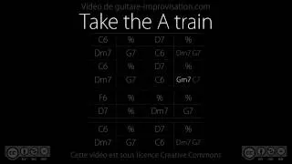 Take the A train (120 bpm) : Backing track