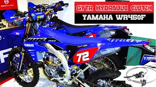 2024 YAMAHA WR450F - GYTR Hydraulic Clutch kit instaling