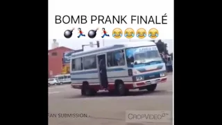 Bomb prank in the hood goes wrong