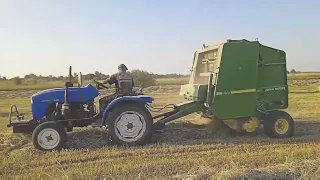 ТЮКУЄМ СІНО 2022.Пресс-подборщик рулонный JOHN DEERE 545