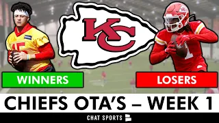 Kansas City Chiefs OTAs Winners & Losers: Xavier Worthy Injury, Patrick Mahomes On Harrison Butker