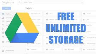 Unlimited Google Drive Storage (Free)