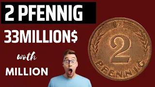 Hidden Treasure Unveiled: 1970 Two Pfennigs Coin Worth Millions!