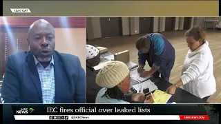 2024 Elections | IEC dismisses official amid candidate list leak scandal