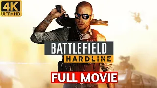 Battlefield Hardline All Cutscenes (Game Movie) 4K 60FPS PC ULTRA | Battlefield Hardline Game Movie