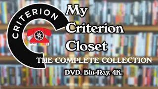 The Criterion Closet Tour! - My Entire Collection (DVD, Blu-ray, 4K)