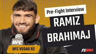 Ramiz Brahimaj UFC Vegas 92 full pre-fight media day interview