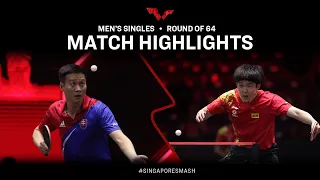 Wang Chuqin vs Yang Wang | MS R64 | Singapore Smash 2023