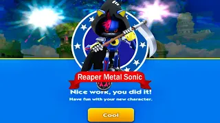 Sonic Dash - Reaper Metal Sonic New Halloween Update Characters Gameplay