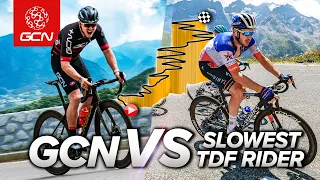 How FAST Do The SLOWEST Tour De France Riders Climb? Could You Beat Them?