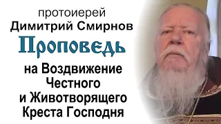 Проповедь на Воздвижение Честного Креста Господня (2013.09.27). Протоиерей Димитрий Смирнов