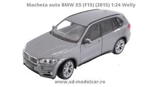 Detailed Review: 2015 BMW X5 (F15) 1:24 Welly Diecast Model Car | Exquisite Miniature Beauty!