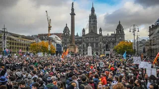 Greta Thunberg labels COP26 a 'failure' as thousands attend Glasgow climate protest