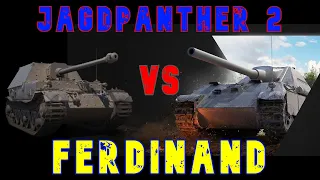 Jagdpanther 2 vs Ferdinand ll Wot Console - World of Tanks Console Modern Armour