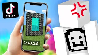 Desmentí los 100 TikToks más VISTOS de MINECRAFT