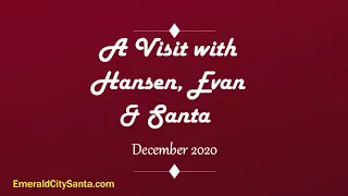 Videollamada con Santa 🎅, 12/2020