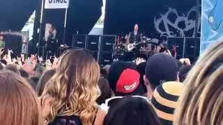 Black Veil Brides- Fallen Angels live at Vans Warped Tour 2015 6/20