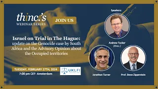 Webinar thinc. Discussion on ICJ advisory opinion on Occupied Territories - Evening session