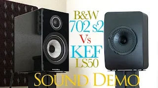 KEF LS50 Vs. B&W 707 S2 Speakers Sound Demo