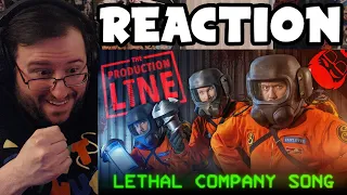 Gor's "THE PRODUCTION LINE A Lethal Company Song by The Stupendium & Dan Bull" REACTION (BANGER!)