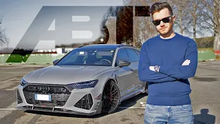 RS6-R ABT da 1010CV. TEST da 100 a 200 KM/H. Ma le CURVE?