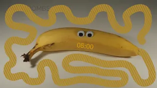 5 Minute Banana 🍌 Bomb Timer with Wiggly Eyes