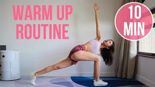 10 MIN WARM UP ROUTINE BEFORE ANY WORKOUT ~ Emi