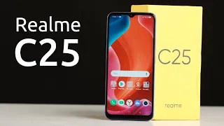 Realme C25 - САМЫЙ МОЩНЫЙ СМАРТФОН ЗА 13 000 руб! БАТАРЕЯ 6,000 мАч!!! Обзор и впечатления