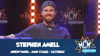 Stephen Amell (Arrow) Panel From MCM London Comic Con - May 2019