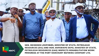 Sen. Heineken Lokpobiri - Port Harcourt Refinery to be back on-stream in December