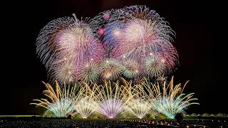 長岡花火 2022 故郷はひとつ 小千谷煙火 Fireworks Festival Nagaoka Japan