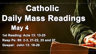 Catholic Reading for Today I Thursday May 4 2023 I Catholic Daily Mass Readings