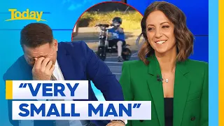 Karl absolutely loses it over Brooke's off the cuff comment | Today Show Australia