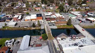 Downtown Copperhill TN and McCaysville GA. with DJI Mavic Mini.