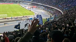 Napoli-Roma 2-1 (Seria A 22/23 Giornata 20) - Goal Simeone dalla Curva B del Maradona (Napoli)