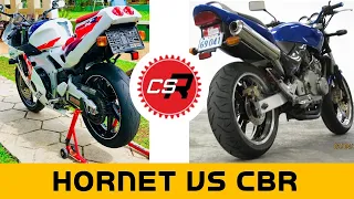 CBR Gullarm VS Honda Hornet 250 Sinhala Review