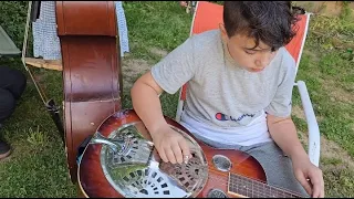 (LIVE) Afternoon Pickin / Famous - Cotton Pickin Kids