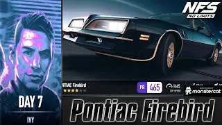 Need For Speed No Limits - Pontiac Firebird | Crew Trials (Day 7 - Ivy)