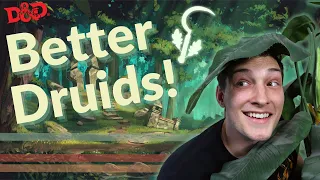 BUILD A BETTER DRUID | 10 Unique Ideas For Your Next Dungeons and Dragons Druid Character