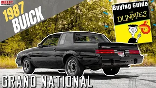 How To Purchase A Buick Grand National - 1987 Grand National For Sale BTW | REVIEW SERIES