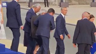 Jean Claude Juncker Let's get drunk together @NATO-Gipfel 11.07.2018