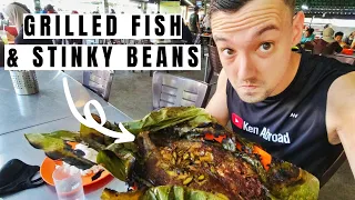 First Time Trying Spicy Ikan Bakar Petai - Traveling Malaysia Ep. 67